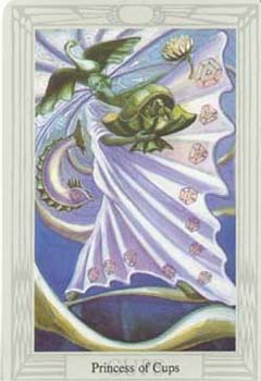 Bægernes Prinssesse tarotkort